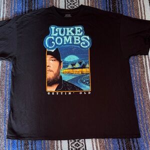 Luke Combs 2023 Gettin’ Old Album Promo Tee Shirt